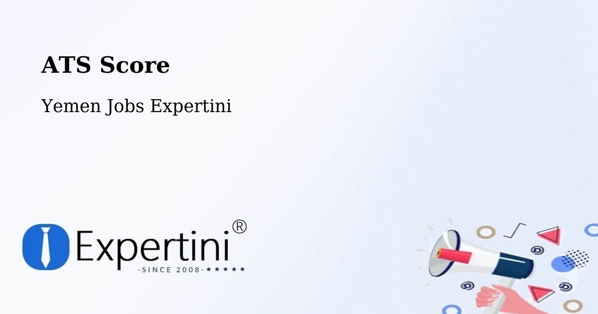 Resume ATS Score & Job Description Match Tool – Al A'Rsh - Yemen Jobs Expertini
